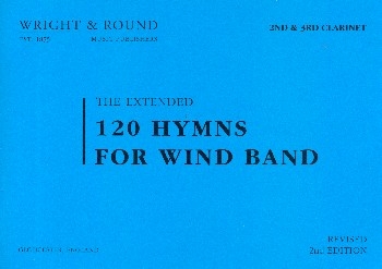 120 Hymns for wind band 2nd and 3rd Clarinet