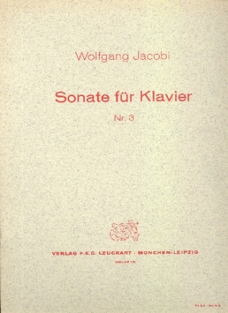 Sonate Nr.3 fr Klavier