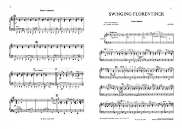 Swinging Florentiner / Under the Double Eagle fr Salonorchester Direktion und Stimmen