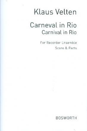 Carneval in Rio for recorder ensemble score and parts,  archive copy