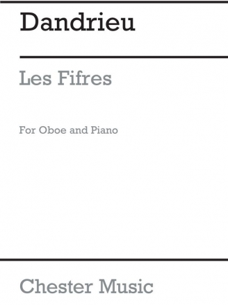 Jean-Francois Dandrieu: Les Fifres Oboe/Piano Oboe, Piano Accompaniment Instrumental Work