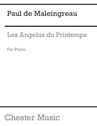 Paul De Maleingreau: Les Angelus Du Printemps Op.17 Piano Instrumental Work