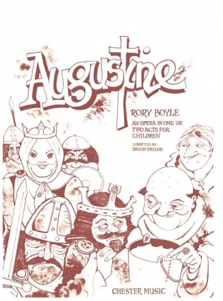 Rory Boyle: Augustine (Vocal Score) Opera, Piano Accompaniment Vocal Score