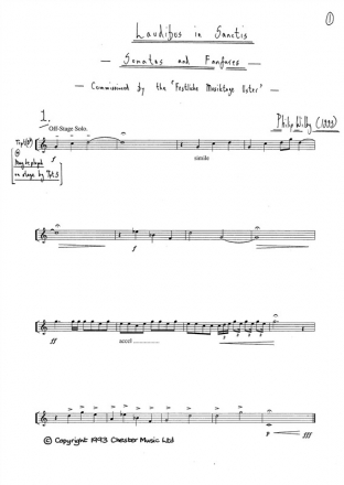 Philip Wilby: Laudibus In Sanctis (Study Score) Brass Instruments, Orchestra, Wind Instruments, Percussion Score