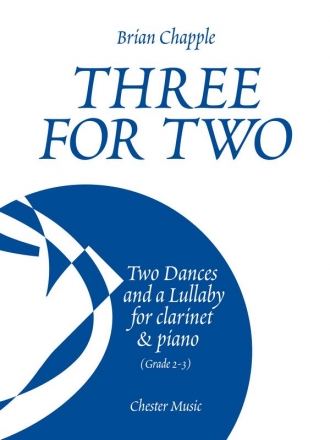 Three For Two for clarinet and piano