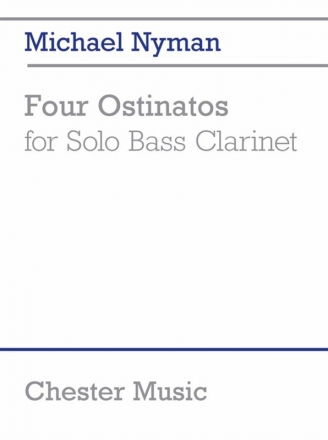 Four Ostinatos   for solo bass clarinet