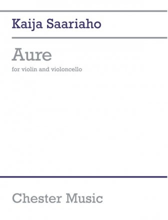 Aure (2015) for violin and violoncello score and parts