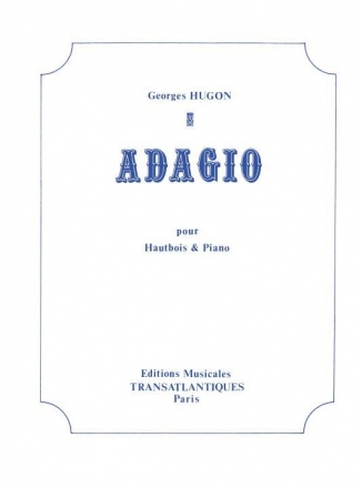 Georges Hugon: Adagio  Printed to Order