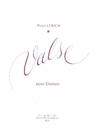 Valse pour guitare