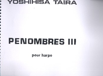 Pnombres no.3 pour harpe