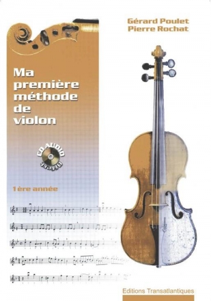 Grard Poulet: Ma Premire Mthode De Violon Avec Cd