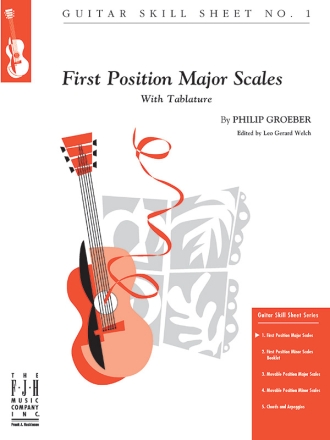 Philip Groeber: No. 1 - First Position Major Scales Guitar Instrumental Album