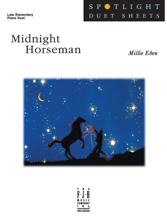 Millie Eben: Midnight Horseman (Nfmc) Piano Duet Instrumental Album