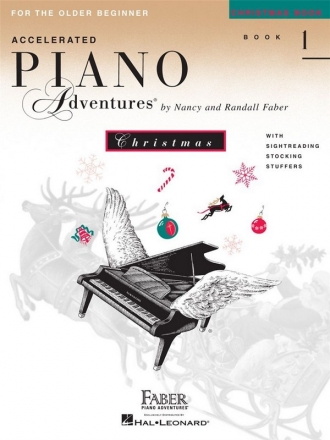 Accelerated Piano Adventures For The Older Beginner - Christmas Book Piano Instrumental Album