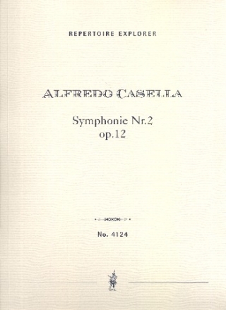 Sinfonie Nr.2 op.12 fr Orchester Studienpartitur