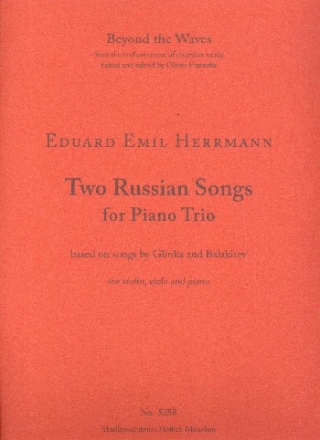 2 russian Songs for violin, viola and piano parts