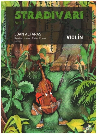 Stradivari Violin Method vol.1-4 + piano accomp.  set with 8 books