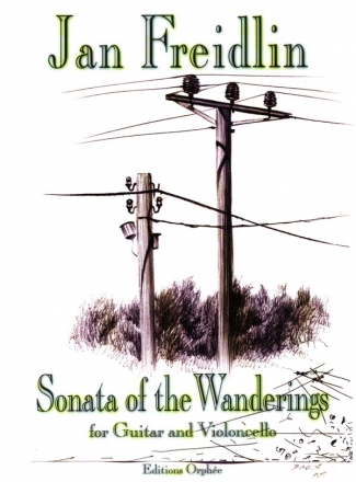 Sonata Of The Wanderings for guitar and violoncello score and parts