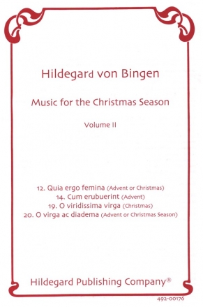 Music for the Christmas Season vol.2 for voice (unison chorus) a cappella