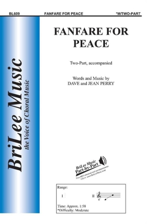 David Perry, Jean Perry Fanfare for Peace  Chorpartitur