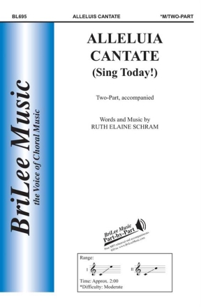 Ruth Elaine Schram Alleluia, Cantate  Chorpartitur