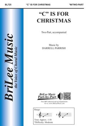 Darrell Parrish 'C' is for Christmas  Chorpartitur