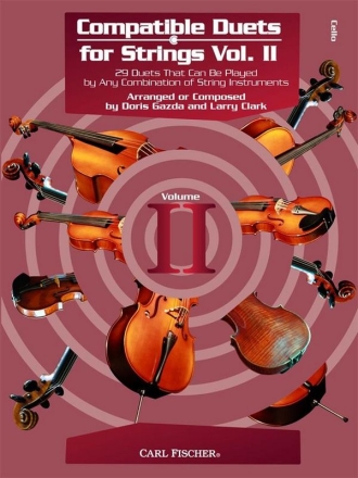 Giuseppe Gariboldi, Wilhelm Wurm, Giuseppe Concone, Wolfgang Mozart, H - Compatible Duets for Strings Vol. II Violoncello