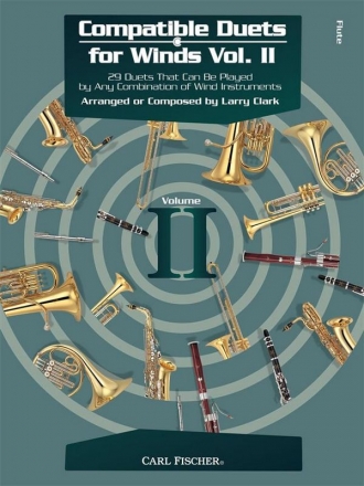 Compatible Duets for Winds vol.2 for 2 flexible instruments flute score