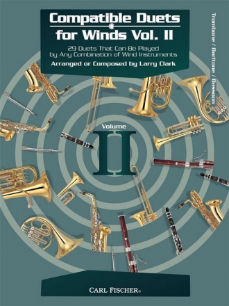 Larry Clark, Giuseppe Gariboldi, Wilhelm Wurm, Giuseppe Concone, Wolfg - Comp Duets for Winds Volume II Posaune, Euphonium und Fagott