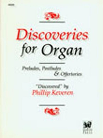 Discoveries for Organ Orgel Studienpartitur