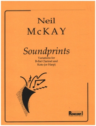 Soundprints for clarinet and koto (or harp)