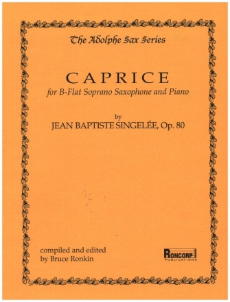 Caprice op.80 for b-flat soprano saxophone and piano