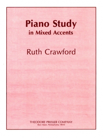 Piano Study in Mixed Accents for piano