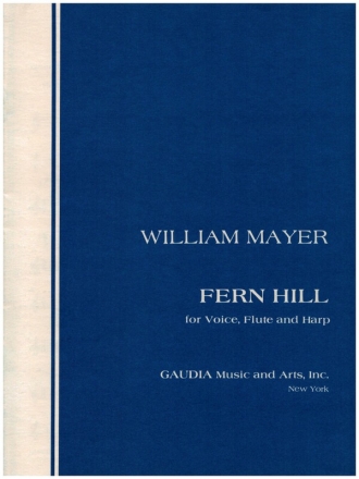 Fern Hill for voice, flute and harp score and part