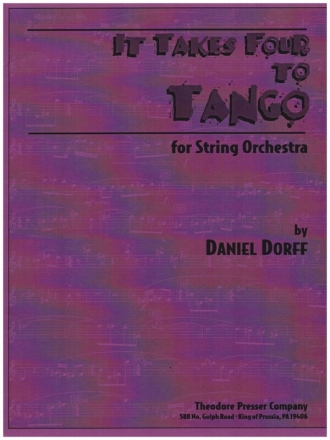 It Takes Four To Tango fr 2 Violinen, Viola, Violoncello und Kontrabass Partitur und Stimmen