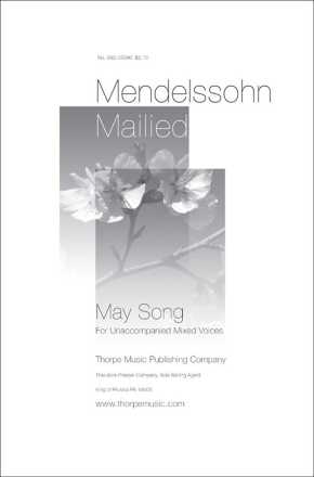 Felix Mendelssohn Mailied  Chorpartitur