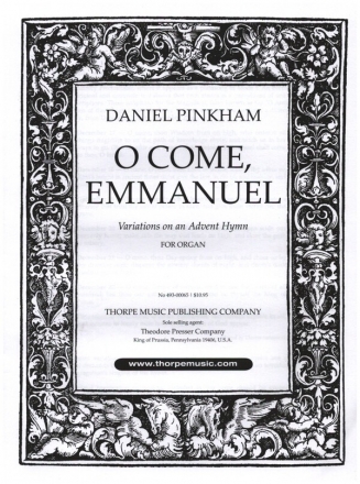 O Come, Emmanuel for organ