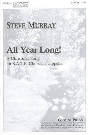 Steve Murray All Year Long!  Chorpartitur