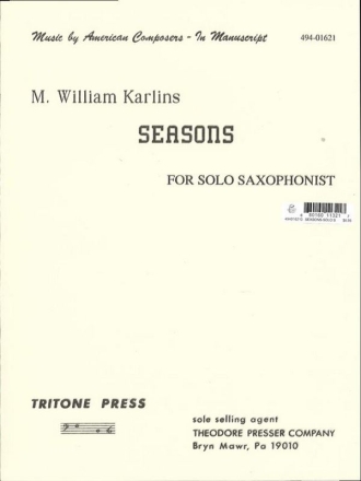 William Karlins Seasons Saxophon