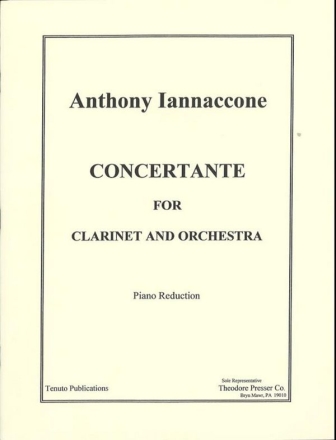 Anthony Iannaccone Concertante Klarinette und Klavier