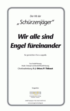 Leis-Bendorff/Muessig Wir alle sind Engel freinander (vierstimmig) fr SATB (a cappella) Singpartitur