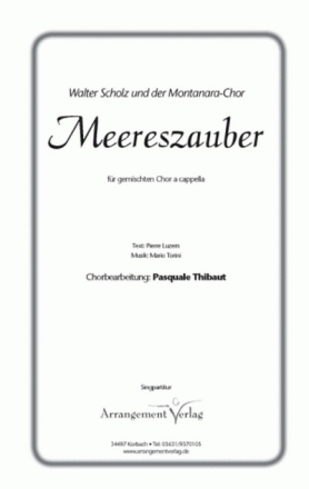 Torini/Luzern Meereszauber (vierstimmig) fr SATB (a cappella) Singpartitur