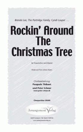 Johnny Marks Rockin around the christmas tree fr SSA und Klavier Singpartitur