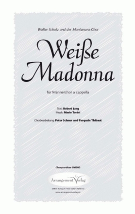 R. Jung/M. Torini Weie Madonna (vierstimmig) fr TTBB Singpartitur