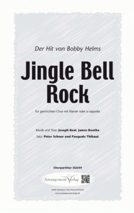 J. Beal, James Boothe Jingle Bell Rock (vierstimmig) fr SATB und Klavier Singpartitur