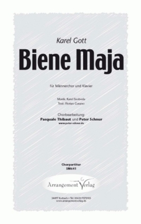 Biene Maja  fr gem Chor und Klavier Singpartitur