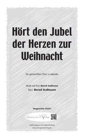 Bernd Stallmann Hrt den Jubel (vierstimmig) fr SATB Singpartitur