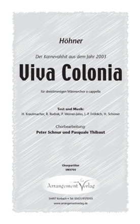 Krautmacher, Rudnick, Werner-Jates u.a. Viva Colonia (dreistimmig) fr SAM Singpartitur