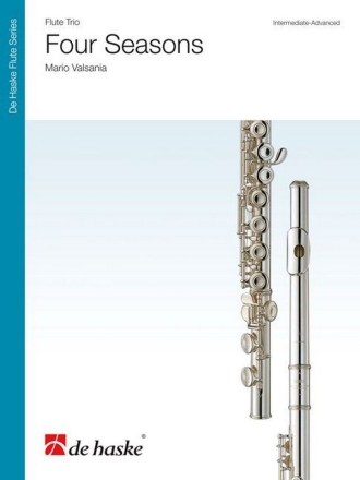 Mario Valsania Four Seasons 3 Flutes Partitur