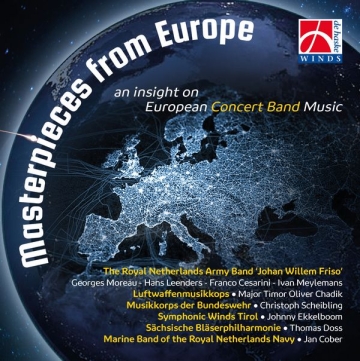 Masterpieces from Europe Concert Band/Harmonie 2 CDs